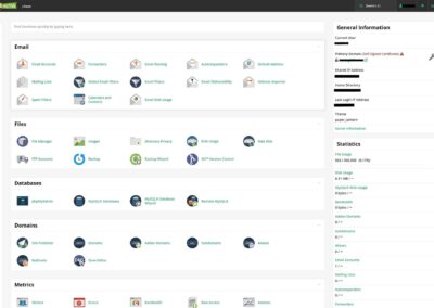 HostPapa - Dashboard 2