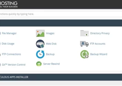 A2 Hosting - Dashboard