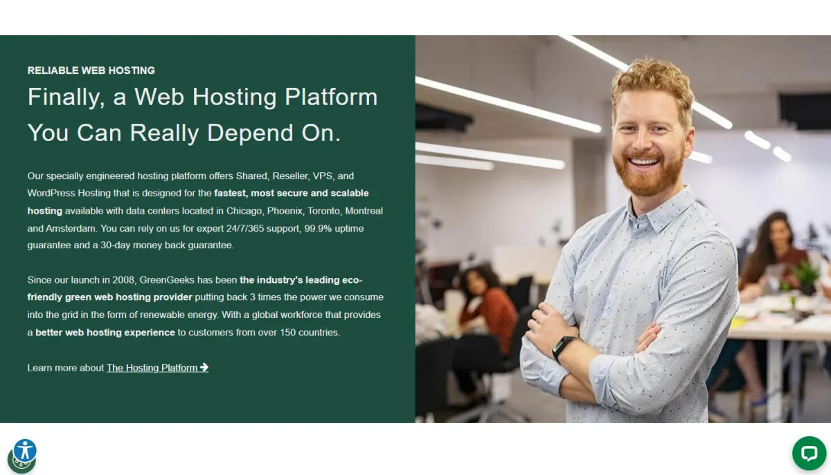 GreenGeeks - Web Hosting Reliability GreenGeeks - Web Hosting Reliability
