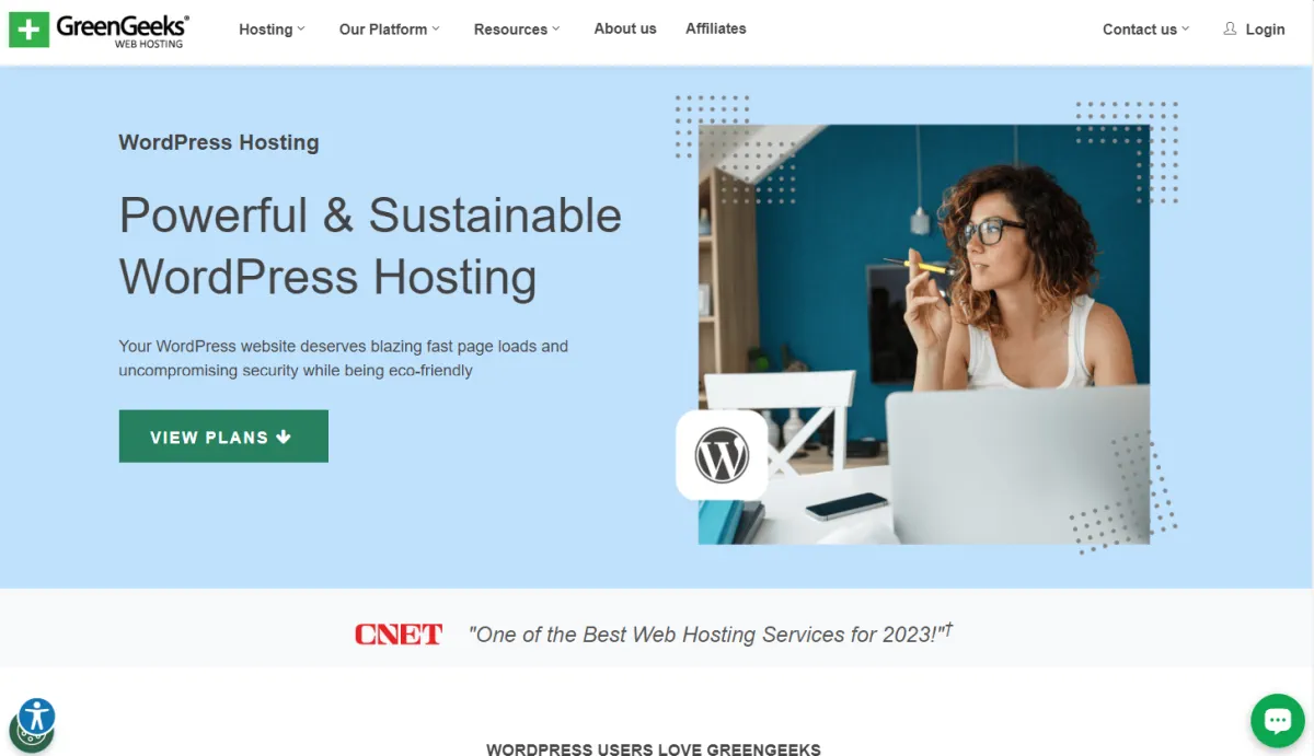 GreenGeeks - WordPress Hosting