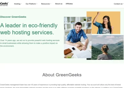GreenGeeks - Eco-Friendly Web Hosting