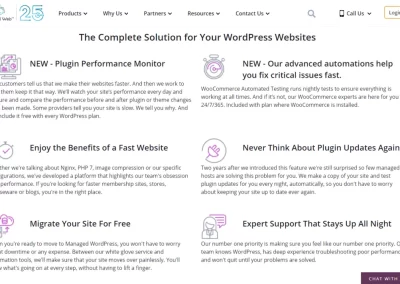Liquidweb - WordPress Hosting Features
