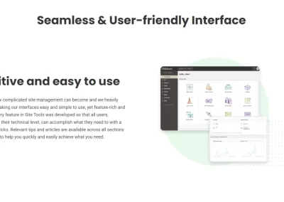 SiteGround - Control Panel Ease of Use