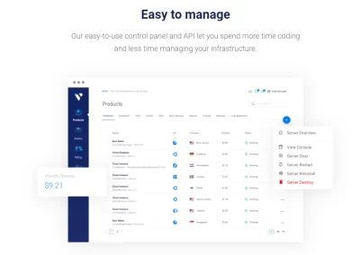 Vultr - Easy to Manage
