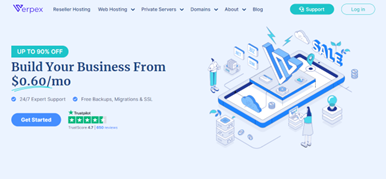 ease-of-use Verpex screenshot